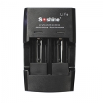 Soshine　リチウム電池CR123用充電器　2本同時充電　S5-Fe