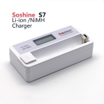 Soshine　リチウム電池用急速充電器　充電数1本　バックライト付液晶モニタ　SC-S7