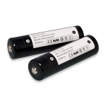 ジェットビーム　充電式リチウムイオン電池　18650型　2本パック　IMR18650-2250-BT